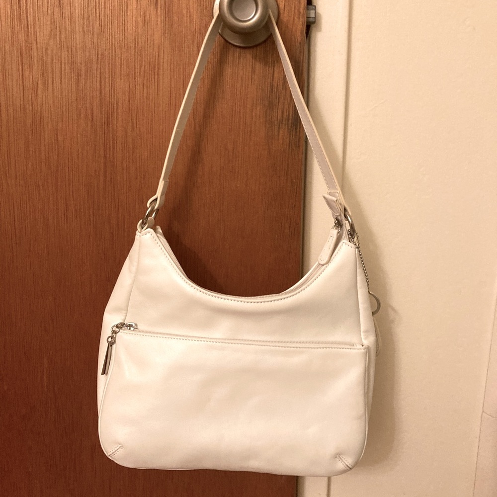 Giani Bernini White Leather Purse
